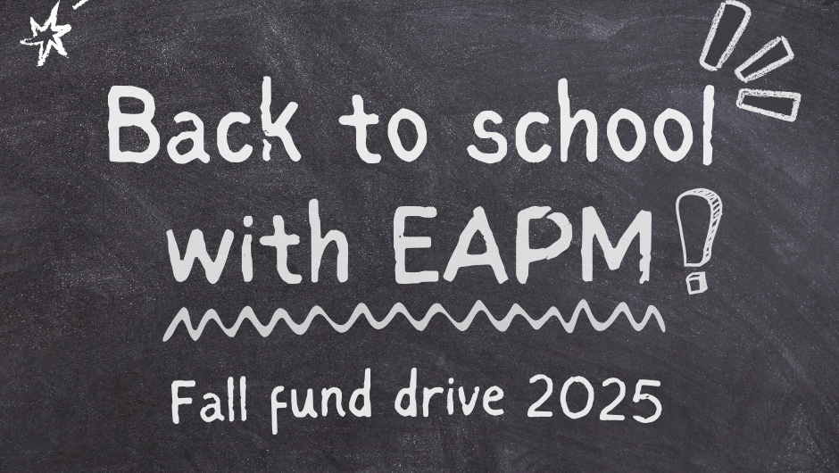 Back to school with OAJ! Fall fund drive 2025